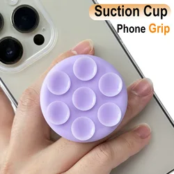Grippopso Silicone Suction Cup Finger Ring Holder Stand For Phone Socket Cell phone Griptok Support Mobilephones Grip Bracket