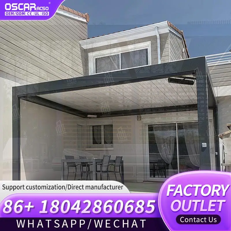 هيكل ألومنيوم مناخي حيوي بمحرك خارجي للاستخدام التجاري إعداد دفيئة صغير في الفناء الخلفي والحدائق بيرجول #1