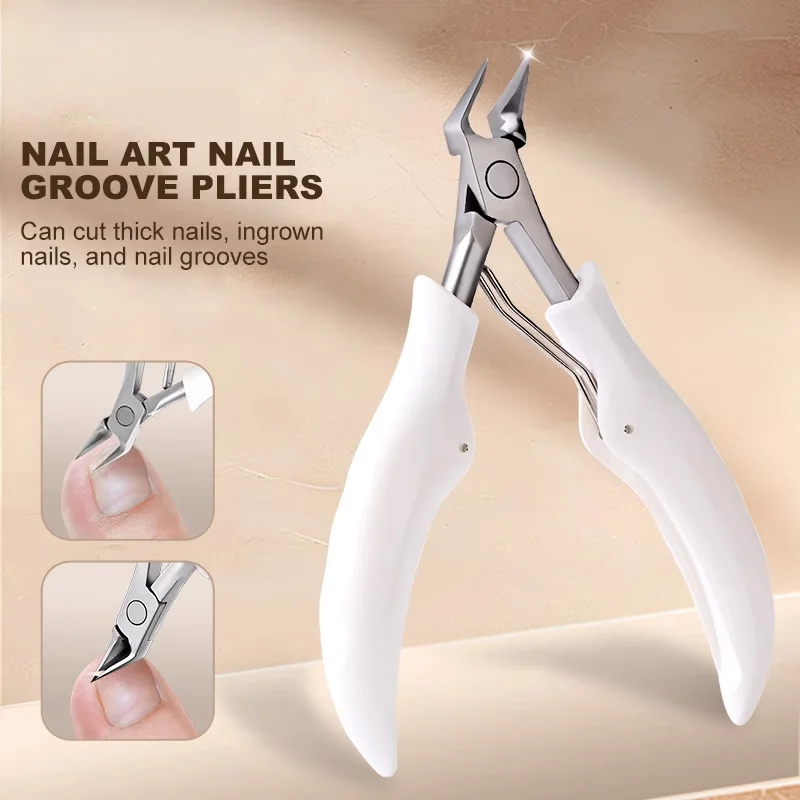1Pc Professionelle Nagel Cutter Sharp Eingewachsene Nagelhaut Clippers Rand Cutter Schere Nagel Zangen Clippers Nail art Maniküre Werkzeuge