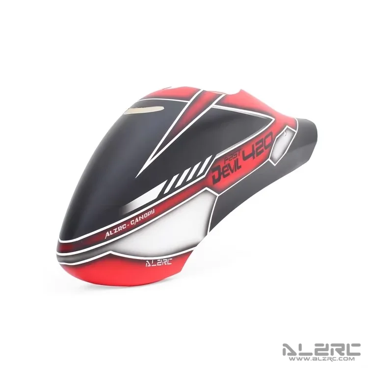 ALZRC - Devil 420 FAST Fiberglass Painting Canopy/Tail boom