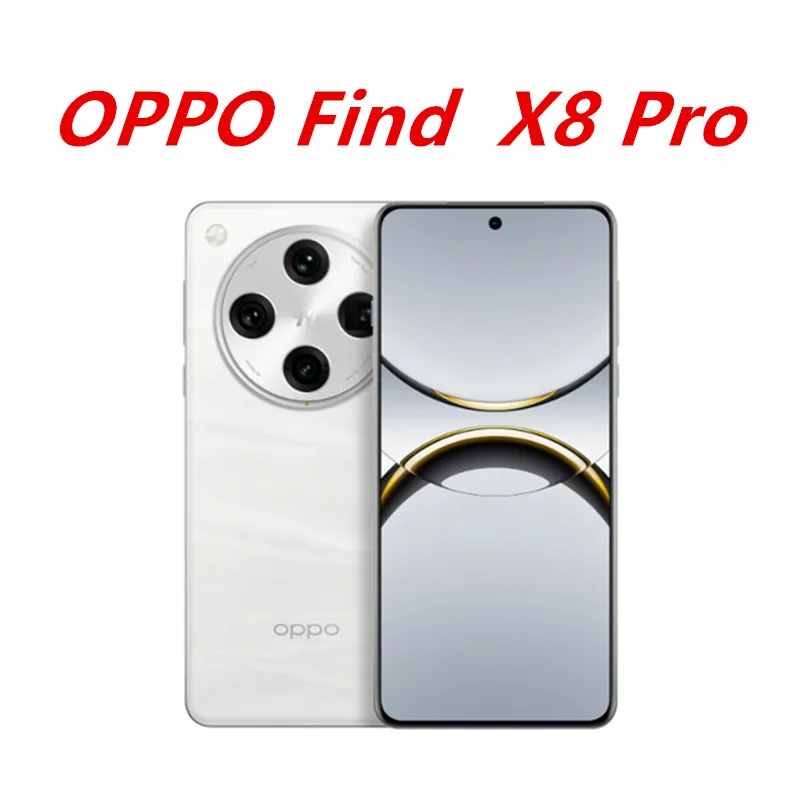 Original Oppo Find X8 Pro Mobile Phone Dimensity 9400 Android 14.0 Face ID 6.78