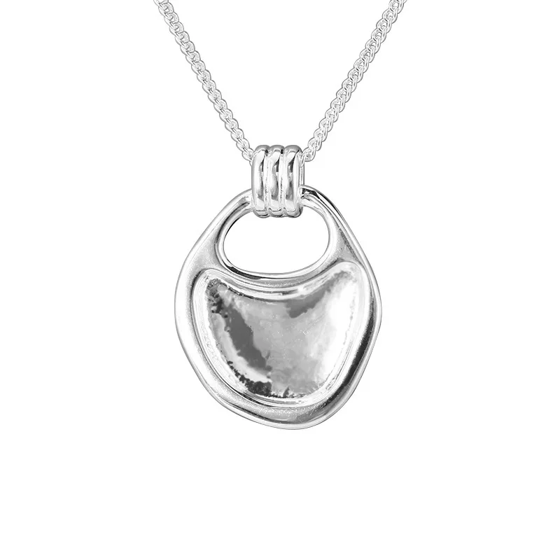 Handtaschenanhänger Titanstahl Damen Persönlichkeit Mode Vielseitige lange Halsketten Charmanter Schmuck – Detail 5