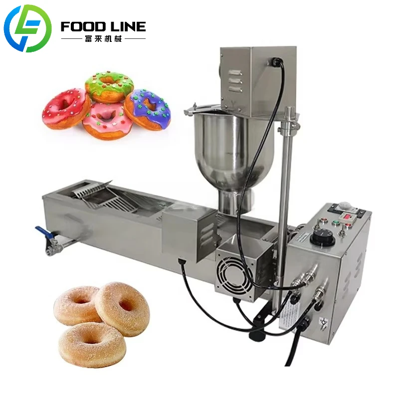 FL Series Customized Donut Making Machine For Large Scale Production With Durable Construction And Low Maintenance Cost