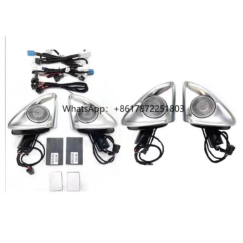 

4D Rotating Tweeter Speaker 64 Colors Ambient Light for Class Eclass W205 W213 W222 X253 Car Interior LED Light