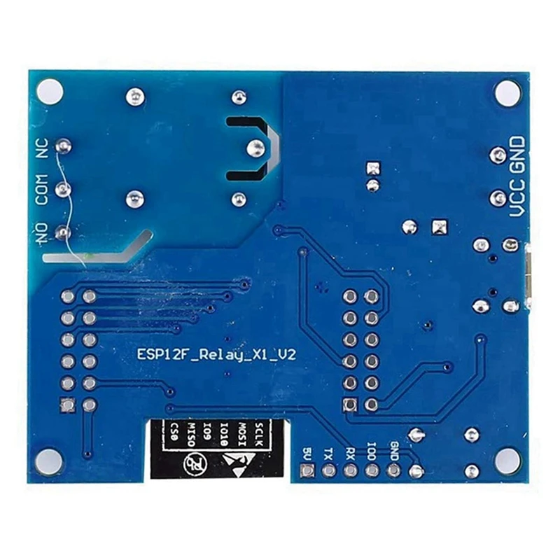 Módulo controlador de relé WIFI, DC 5V, 8V-80V, ESP8266, inalámbrico, ESP-12F para aplicación de hogar inteligente IOT, 6 uds.