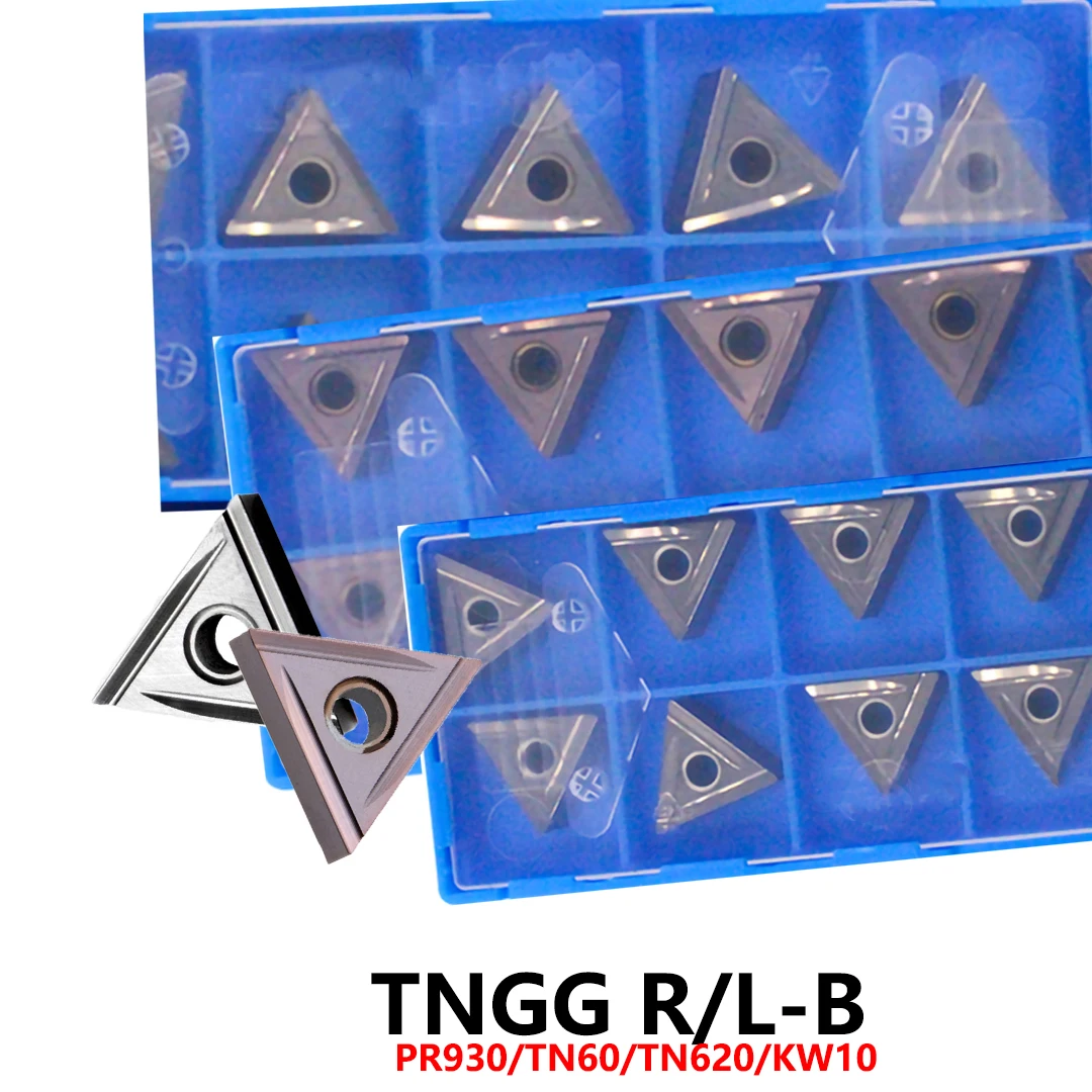 

Оригинальные TNGG160402L TNGG160404L TNGG160402R TNGG160404R B C 25R PR930 TN60 TN620 Твердосплавные вставки Инструменты с ЧПУ TNGG160404 TNGG 1604