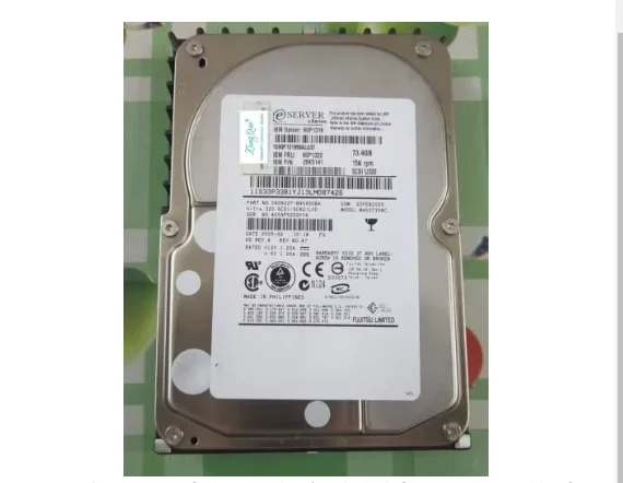 

For server 73G 15K SCSI U320 3.5 90p1322 26k5141 90p1319