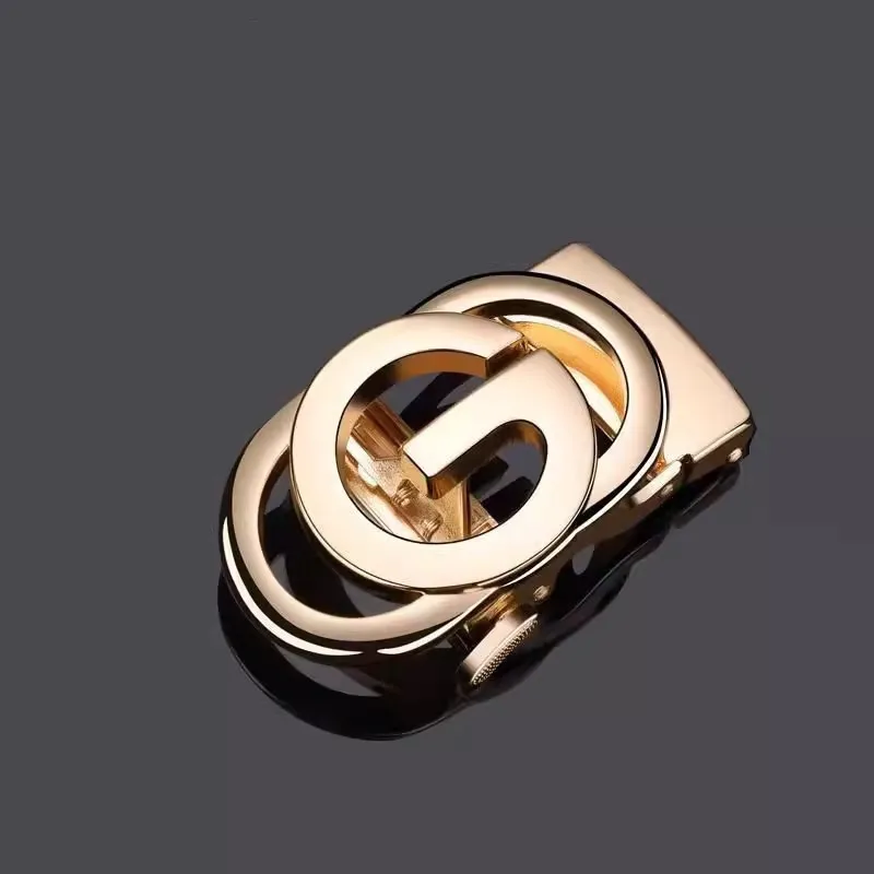 Fibbia automatica da 3,5 cm Lettere G Fibbia per cintura Cintura di lusso da uomo Stile designer Accessorio per cintura fai da te Sostituzione fibbia singola