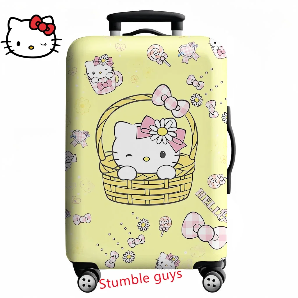 

Demon Hunters Kpop Luggage Cover Fits 18-32 Inch Suitcases Anime Print Travel Protector