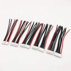 10pcs/lot 1S/2S/3S/4S/5S/6S/8S Lipo Battery Balance Charger Cable For IMAX B6 B8 Connector Plug Balanced Charging Line RC Model