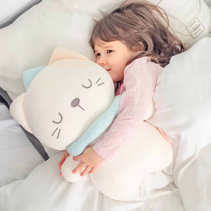 

45CM High Quality Cotton Comforting Pillow Soft Stuffed Cartoon Animal Koala Cat Elephant Baby Infant Sleeping Appease Doll