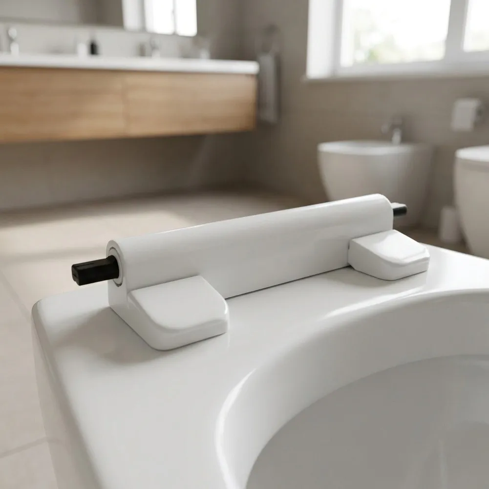 Slow Closing Hinge Assembly for Toilet Seat Compatible with 1150464-0 1109093-0 Plastic ABS Damping Kit 17.8cm
