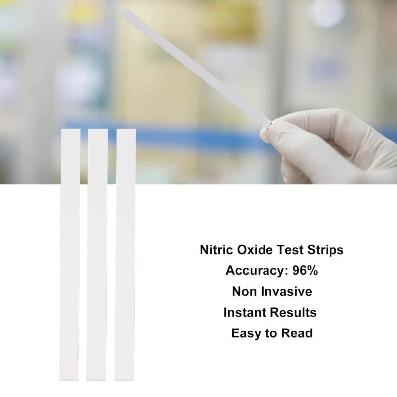 25pcs Accurate Nitric Oxide Test Strips Salivary Nitrite Level Tester Strips Dropship