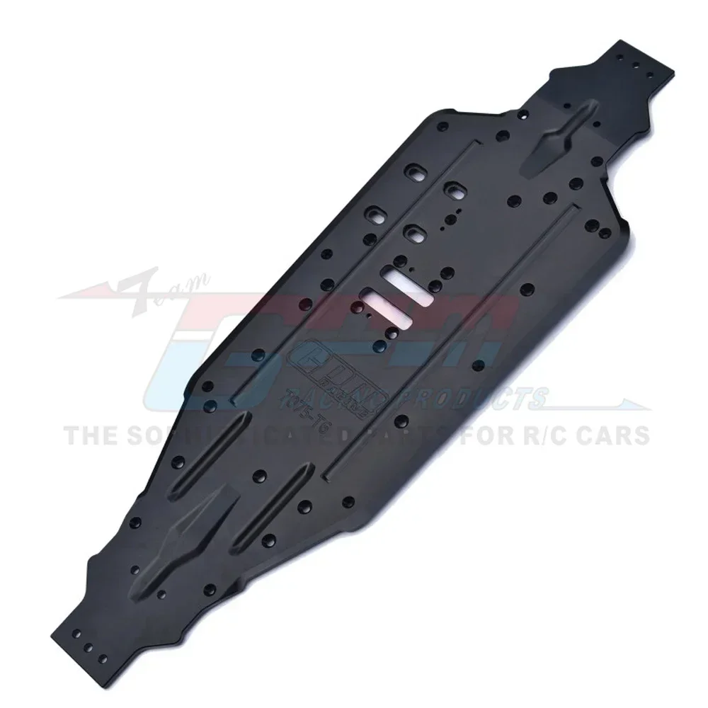 GPM Metal CNC Aluminium Heavy Duty Reinforced Chassis Plate 9522 for Traxxas 1/8 Sledge 4WD Monster Truck 95076-4 RC Car - Image 2
