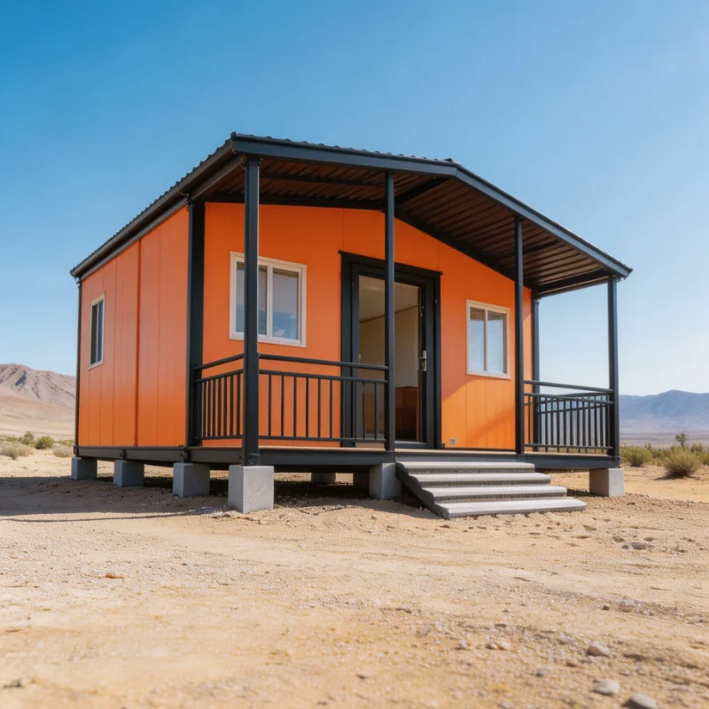 Customized Prefab Mobile Galvanized Steel Folding Container House Expandable Portable Insulated Quick Setup