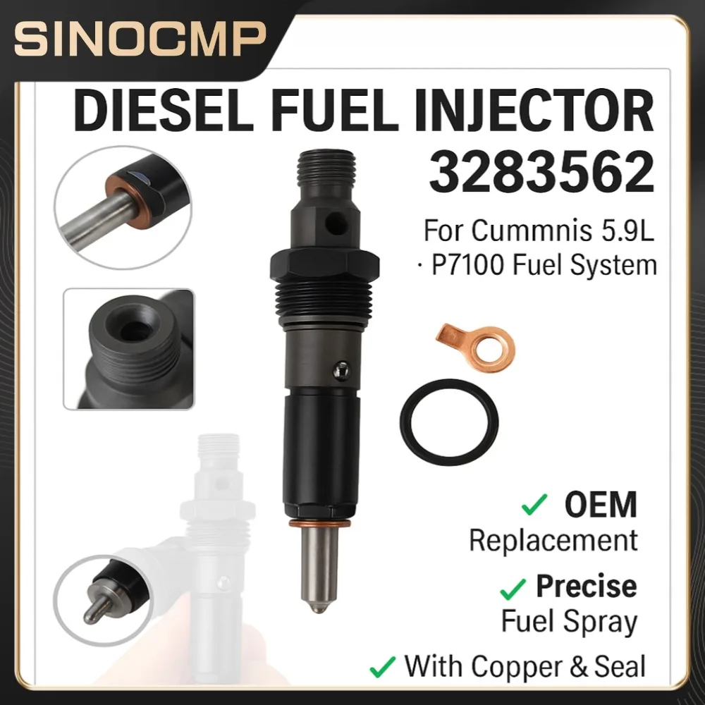 Топливная форсунка 3283562 для Cummins 5,9 л P7100, держатель форсунки дизельного двигателя, система подачи топлива, детали двигателей, новинка