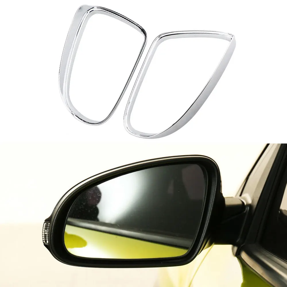 

For Hyundai Encino Kona Kauai 2017 - 2022 Rearview Mirror Visor Cover Side Mirror Rain Shield Trim Sticker Accessories