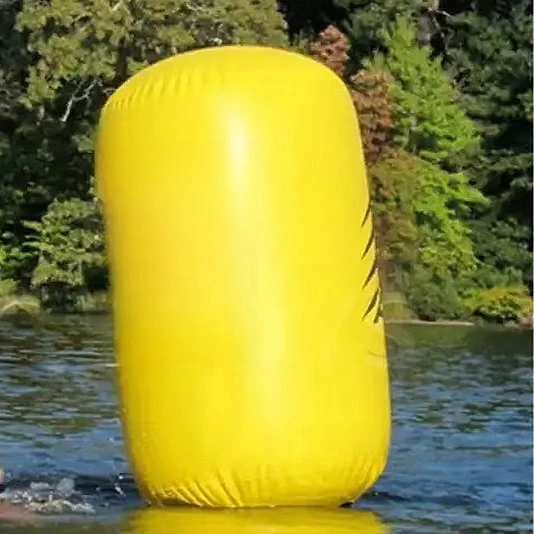 Custom Inflatable Floating Water Triangle Balloon Buoy Swimming Pool Life Buoy for Sale view 6