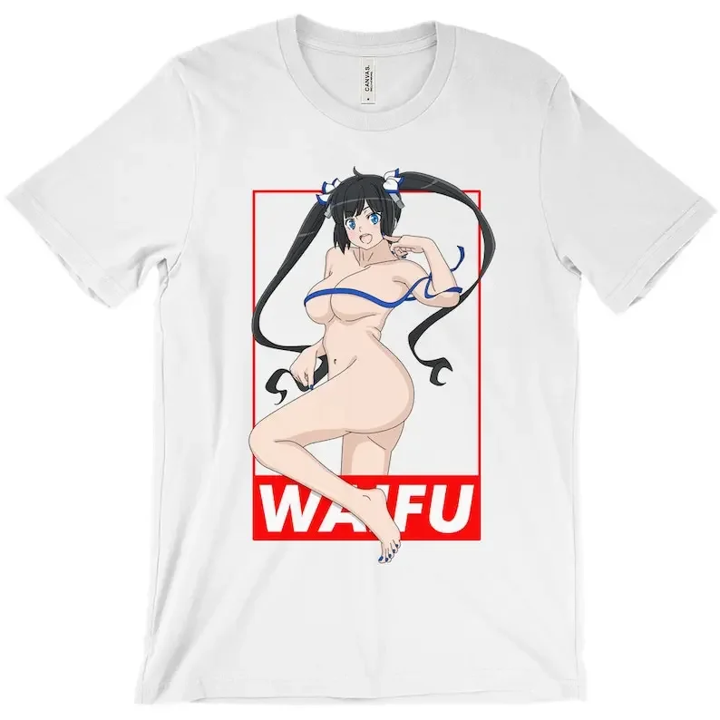 Anime girl Ecchi, Sexy, Lewd, Fetish T-Shirts