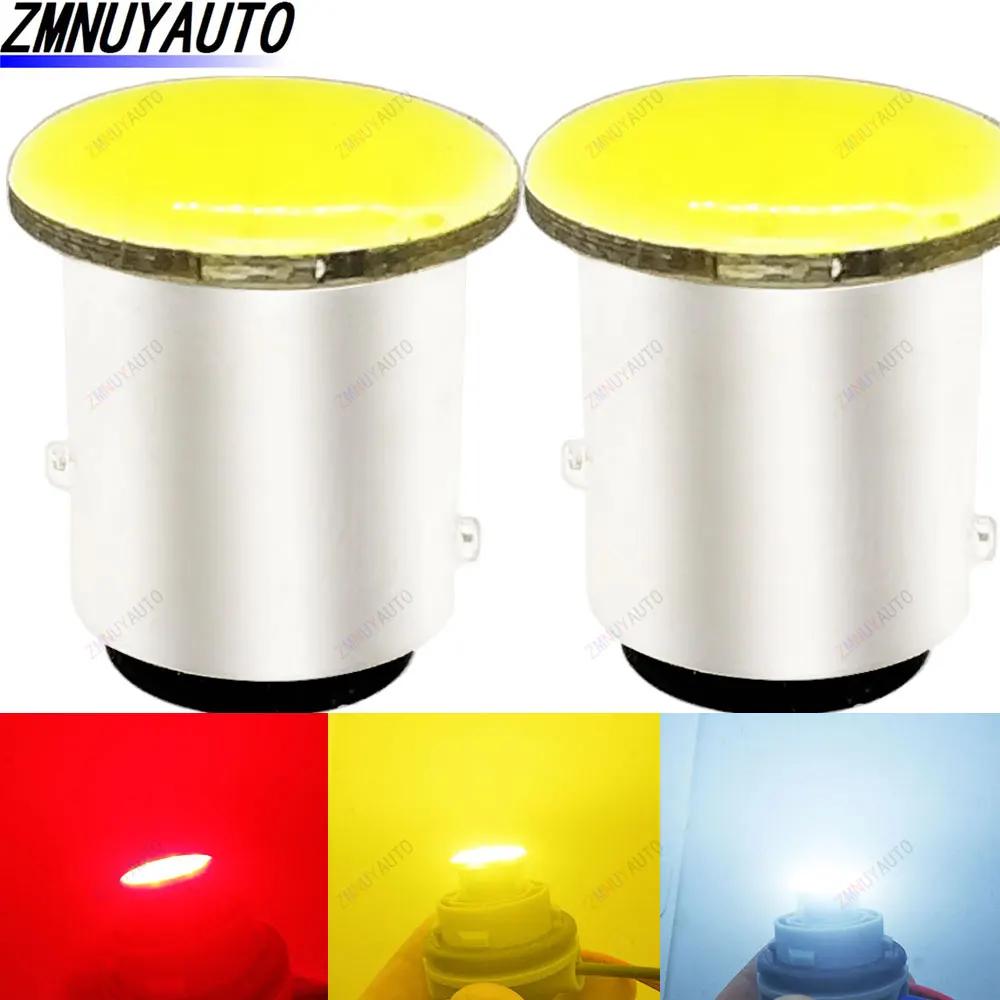 

2PC Car LED Lights 1157 bay15d 1156 BA15S 12SMD P21W Super Bright Signal Bulb Turn Reverse Parking Truck Motorcycle Brake Lamp