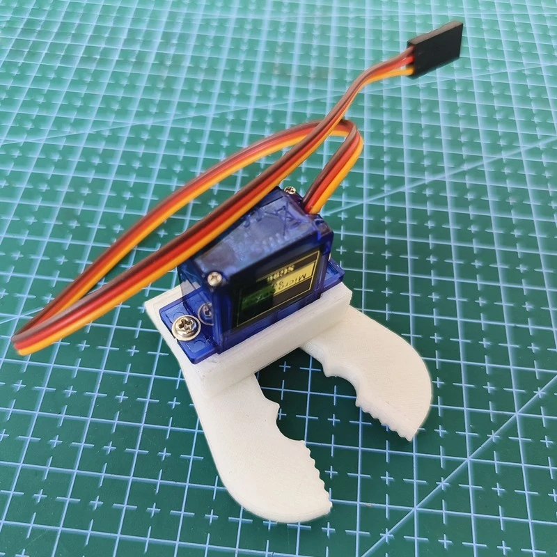 3D Printed Mini Clamp Claw Mechanical Gripper Robot Maker Robotic Hand Gripper Science & Technology DIY