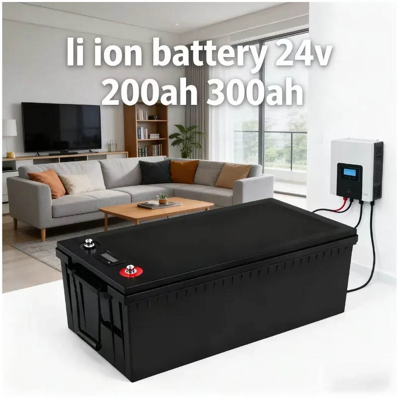 

Forte Power Deep Cycle Lithium Battery, 24V Rechargeable Li-ion Battery Pack, 3.7V Li-ion Cell Core Battery, 100A BMS Protected