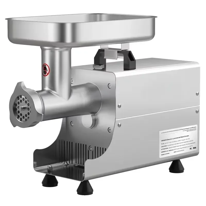 New High Efficiency Electric Automatic Meat Grinders Sausage Filling Machine Home Use Stainless Steel Meat Mincers