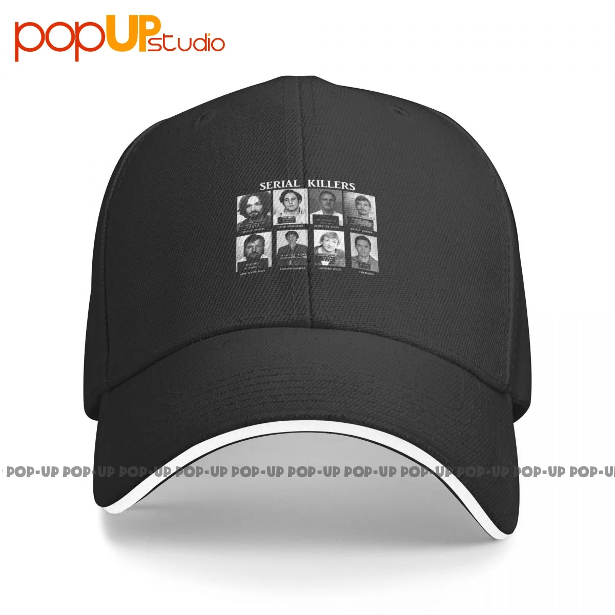 Serial Killers Public Enemies Sandwich Cap Baseball Cap Trucker Hat Best Classic Comfortable