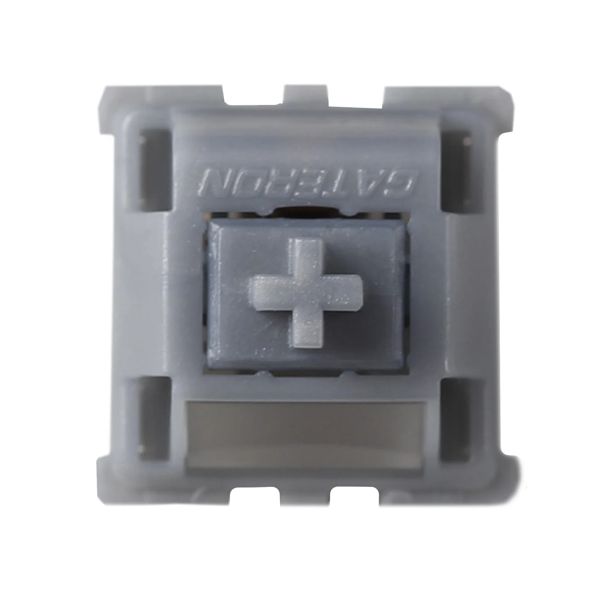 GATERON Smoothie Silver Switch Speed Linear 5 Pin 45g Housing Stem RGB DIY Hot Swap Switches Mechanical Keyboard Gaming Switches
