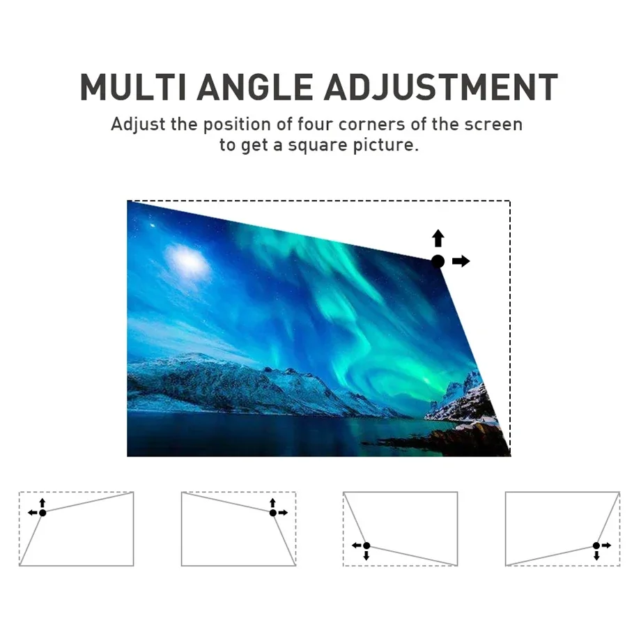 VIVICINE 4K 3Dสมาร์ทโปรเจคเตอร์Full HD Android 9.0 Auto Focus 5G Wifi DLPสมาร์ทโฟนมือถือBeamer 10500MAhแบตเตอรี่