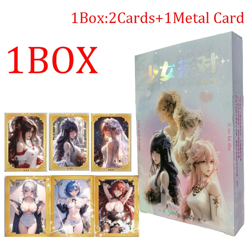 

Special Offer Girl Party 5 Goddess Story Collection Cards Astringent Girl Swimsuit Bikini Doujin Toy Hobbies Children Kid Gifts