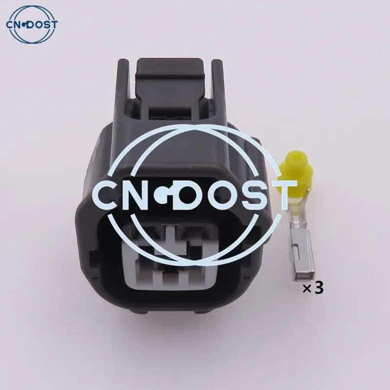 1 Set 3 Pin MG641362-4 MG651359-4 Car Motor Socket Auto Windshield Wiper Spray Water Pump Connector AC Assembly For KIA Hyundai