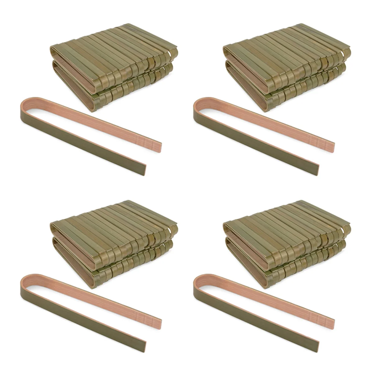 

A71P Деревянные щипцы для приготовления пищи 160 шт. Мини-щипцы для тостеров, мини-бамбуковые щипцы для кухни, приятные для планет и легкие весы