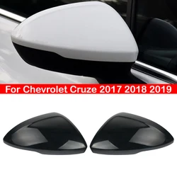 For Chevrolet Cruze 2017 2018 2019 Car Replacement Rearview Side Mirror Cover Wing Cap Exterior Door Rear View Case Trim Shell