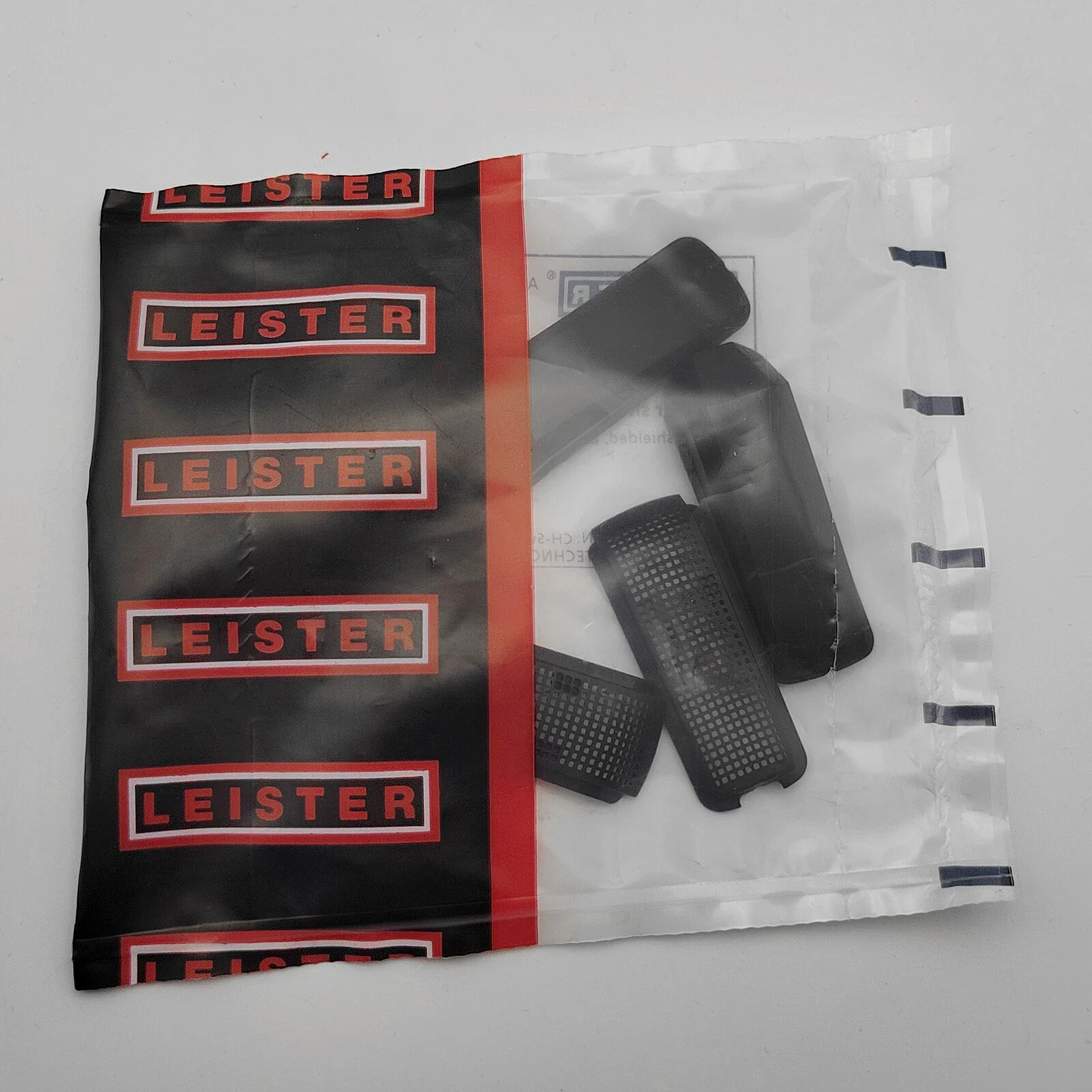 5 paar Leister luchtfilter afgeschermd zwart Kleur-149.214