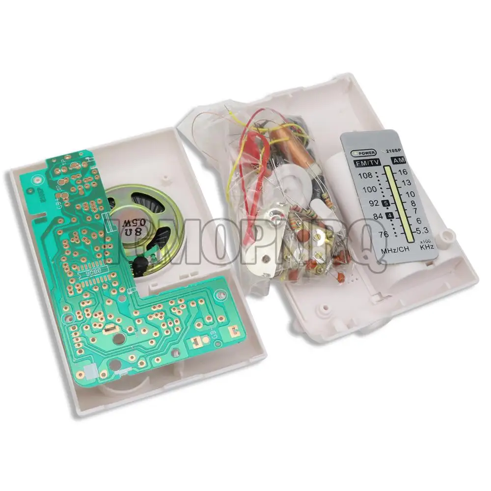 FDKJGECF CF2102 CF210SP AM/FM Stereo Radio Kit DIY Electronic Assemble Set Kit For Learner July Drop Ship DIY Laboratory