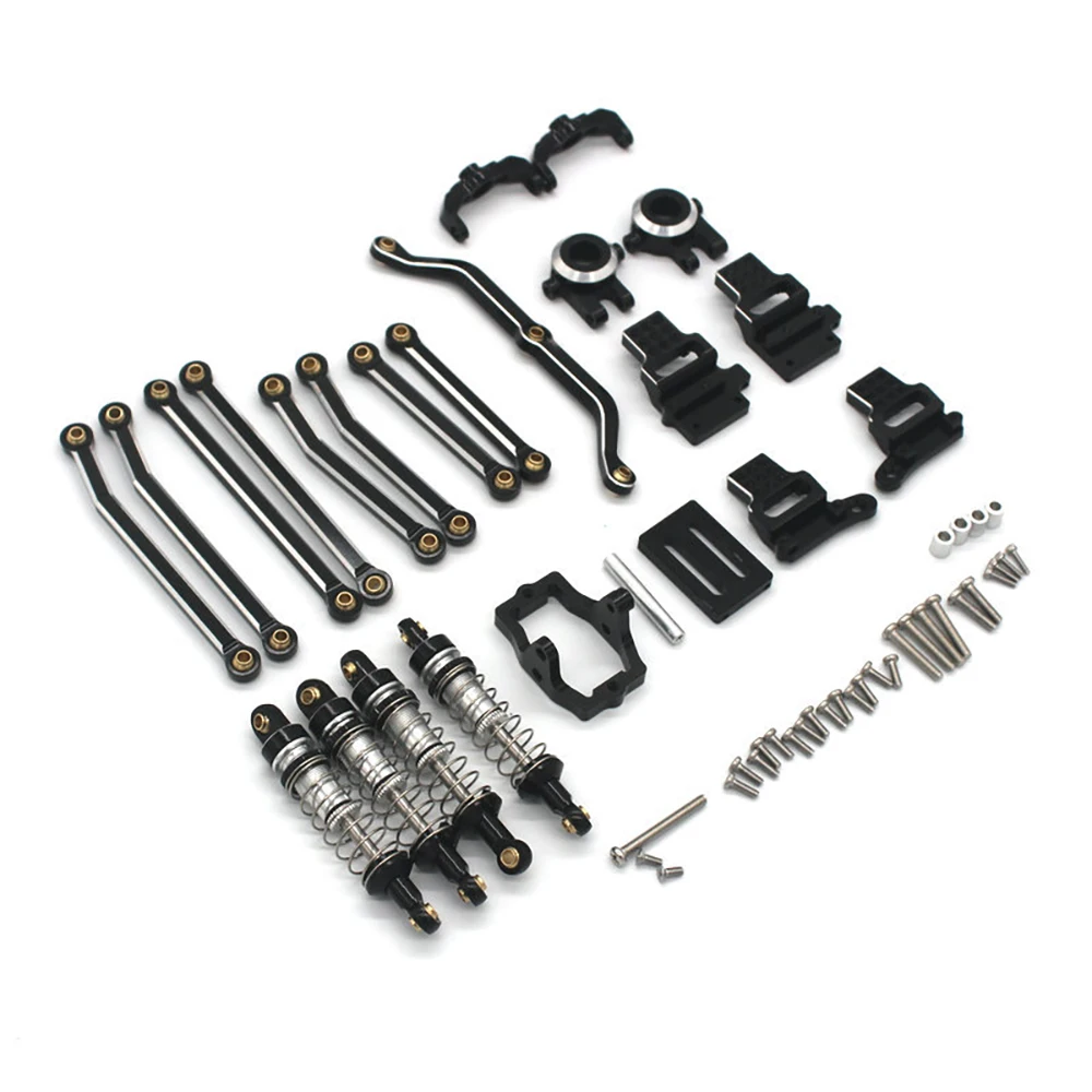 Zestaw metalowych akcesoriów ulepszonych do JJRC C8801 Austar AX-8560 TRX4M 1/18 RC Car Parts