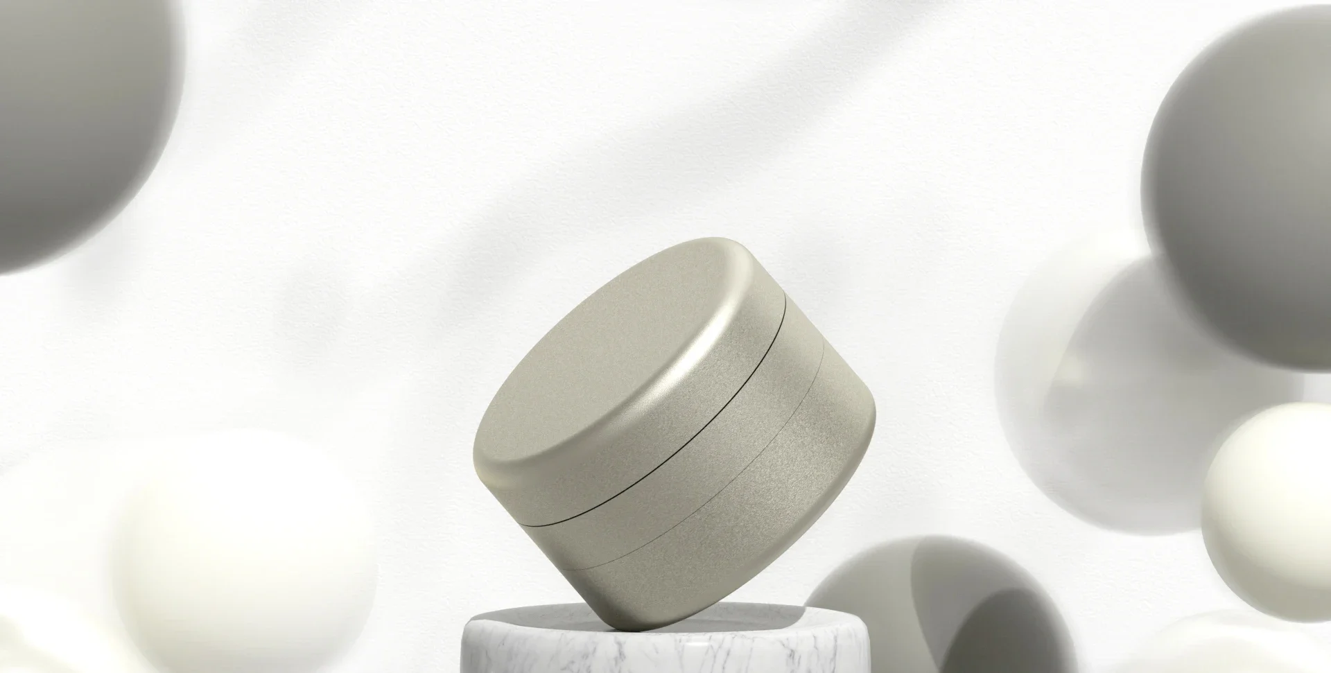 2026 sell VA 2023 All New Design High-End Grinder Durable Titanium Grinder For Smoking 2.5inch 3part