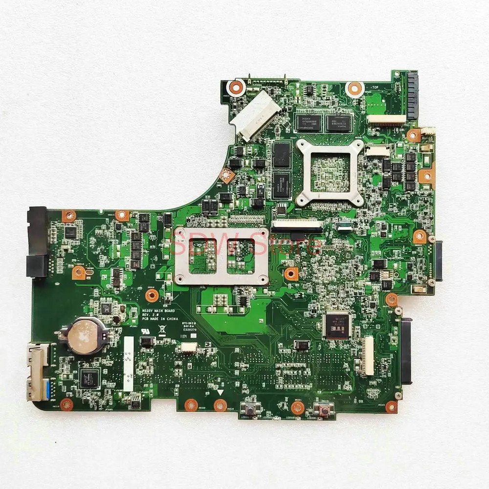 N53SV For ASUS N53SV N53SM N53SN N53S Notebook Laptop Motherboard N53SV Mainboard REV.2.0 HM65 DDR3