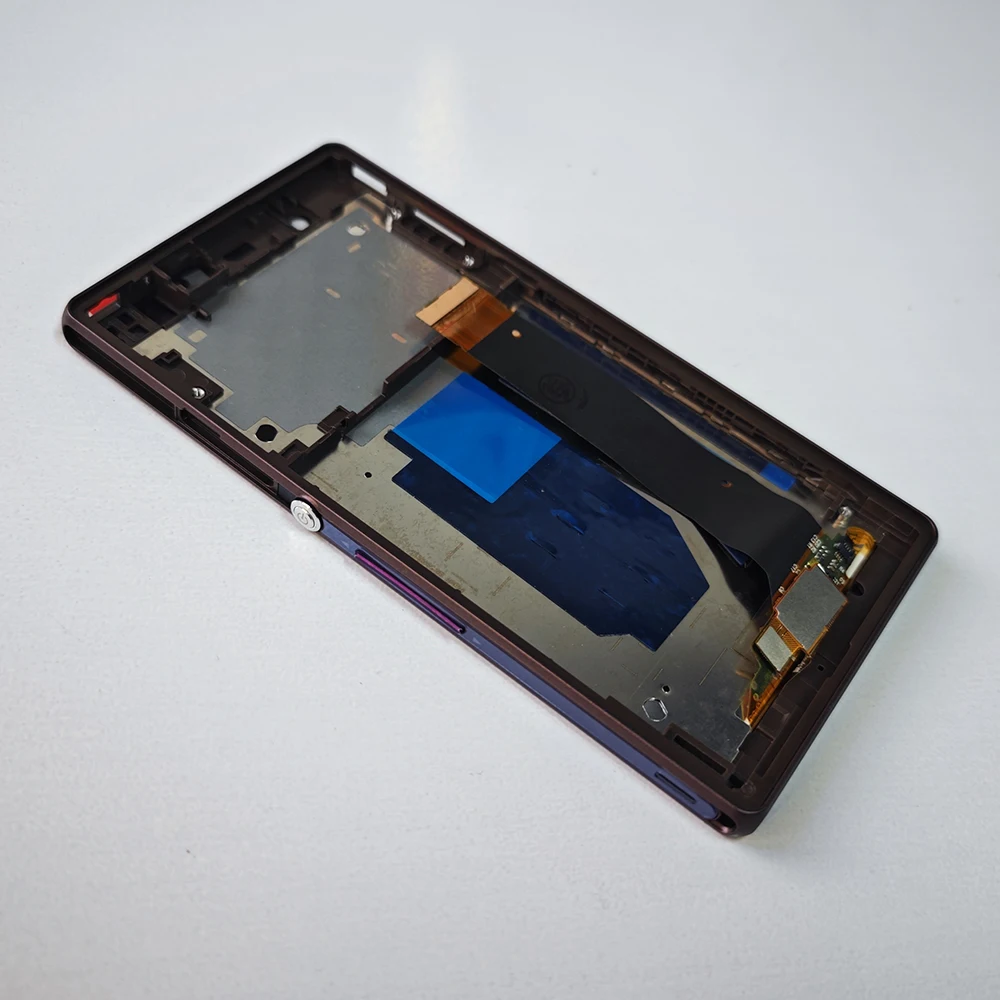 Original 5.0" LCD Touch Screen Digitizer Assembly with Frame for Sony Xperia Z C6603/C6602/C6616/C6606 - Replacement Repair Part