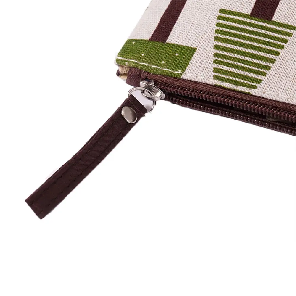 Women Canvas Wash Pouch Portable Animal Pattern Toiletry Case Makeup Bag Cosmetic Organizer Storage Bag