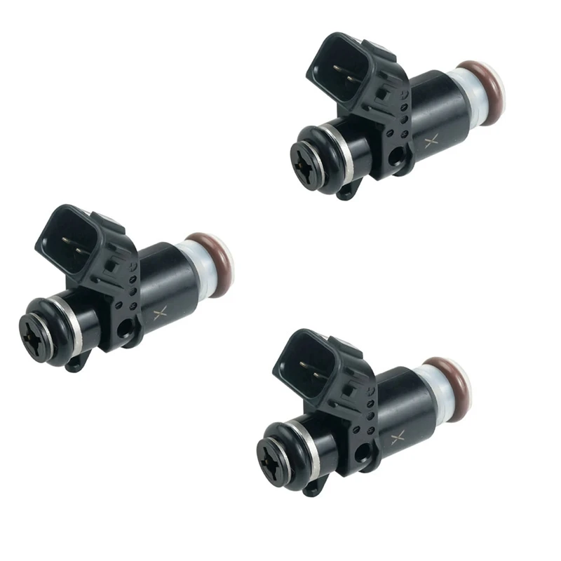 

3X Fuel Injector 8M0091784 For Yamaha (1999) 15Hp F15AMH Outboard Engine For Mercury (2014) 25Hp 30Hp 4 Stroke