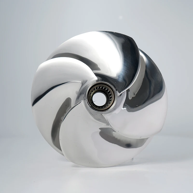 Super Speed PWC 155.5mm Diameter 4-Blade Jet Ski Impeller Replace for Seadoo GTI 130/GTI SE 130&170/GTX 170/Wake 170