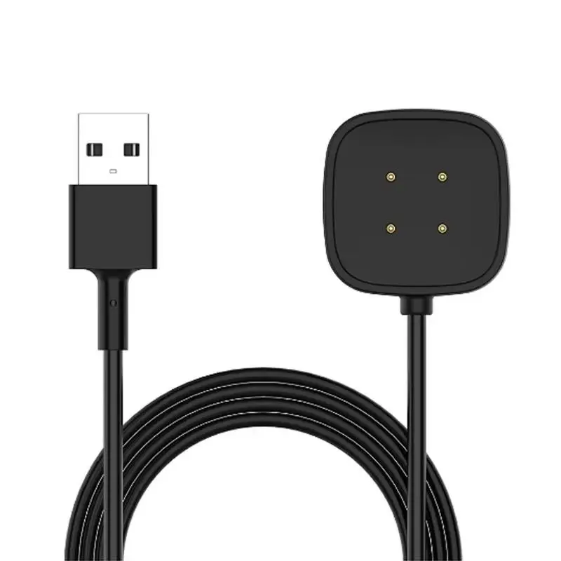 【Y】Charger USB Charger Smart Watch Charging Cable Base Accessories 1m For Fitbit Sense1/Sense 2/Versa 4/Versa 3