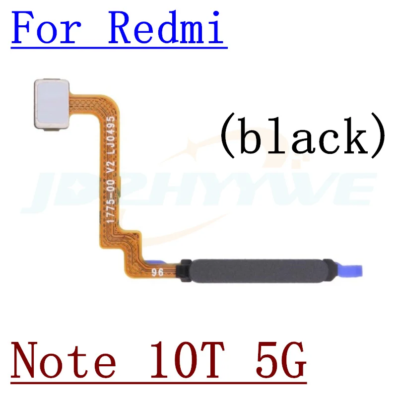 For Xiaomi Redmi Note 9S 9T 10s 10T 5G Fingerprint Sensor Scanner Touch ID Connect Motherboard home button Flex Cable