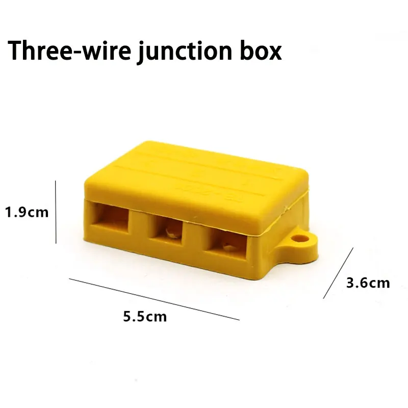 6 Hole Junction Box 3/5-wire Box is Suitable For Electric Vehicles Electric Motorcycle Controller Terminal Insulation Box