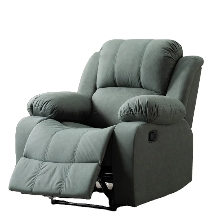 

Living room modern single-seat lazy sofa adjustable relaxation body rocking rotating recliner fabric sofa chair