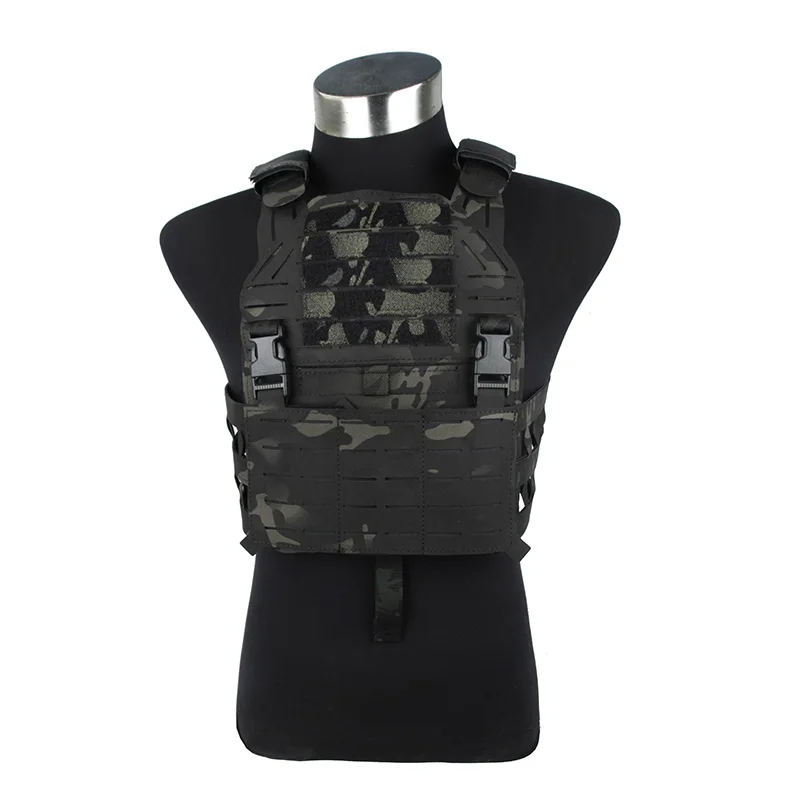 

Cork Gear 94G3 Plate Carrier Laminated Laser Cut Tactical Vest MCBK Black Camo COG067