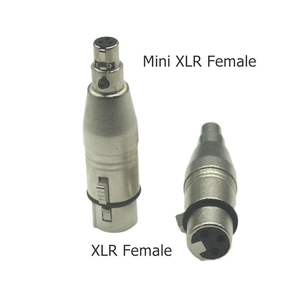 3pin Mini XLR Male Female to XLR Male Female  Audio Cable Adapter 3 Pin XLR to Mini 3 Pin XLR Microphone