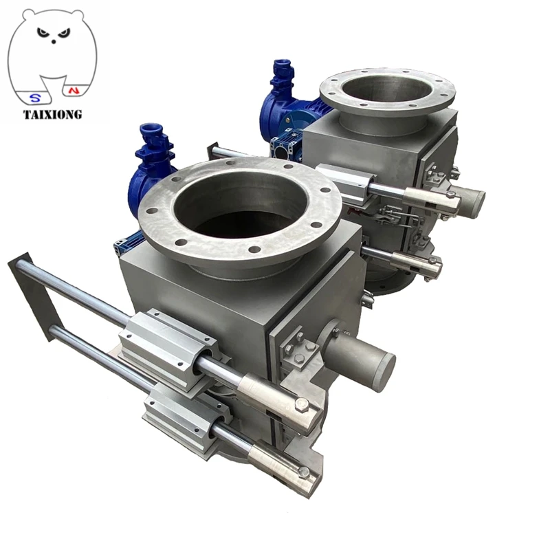 12000 Gauss Rotary Grate Magnet Separator Rotating Grate Magnet in Housing